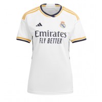 Real Madrid Vinicius Junior #7 Replica Home Shirt Ladies 2023-24 Short Sleeve